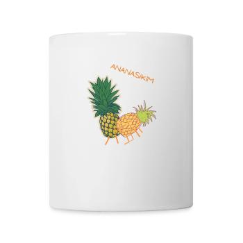 PINEAPPLE - Pineapple sex pun - Mug - white - Front