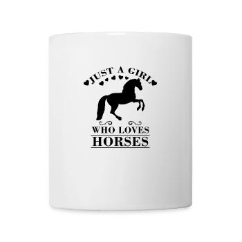 Cheval disant équitation cadeau de cavalier - Mug blanc - blanc - Devant
