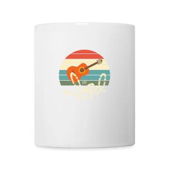 Guitar Design - My Dad Rocks - Mug - white - Front