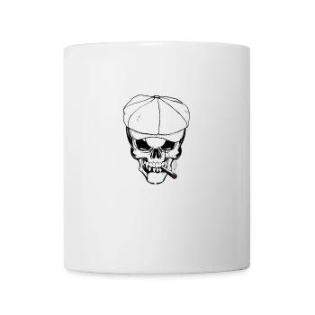 L'homme au chapeau - Mug blanc - blanc - Devant