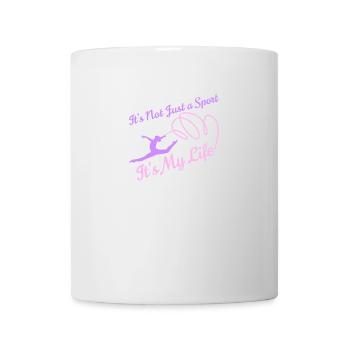 Gymnaste gymnaste gymnaste gymnastique drôle disant gymnaste - Mug blanc - blanc - Devant