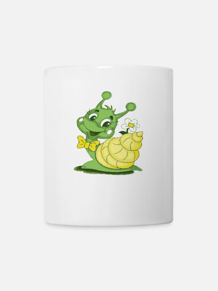 limace - Mug blanc - blanc