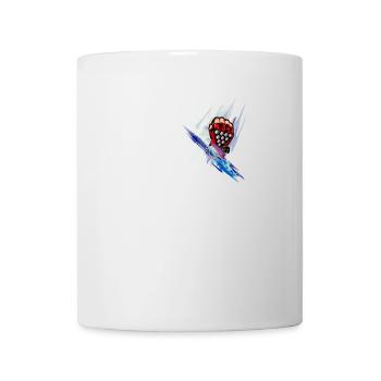fighter glove art - Mug - white - Front