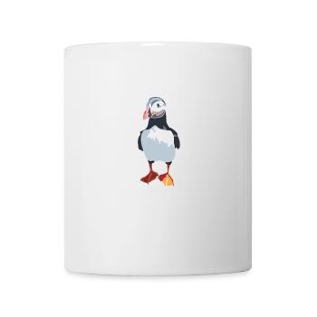 Macareux pingouin plongeur - macareux - Mug blanc - blanc - Devant