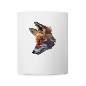 Fuchskopf Polygon Fuchs - Tasse - Weiß - Vorne