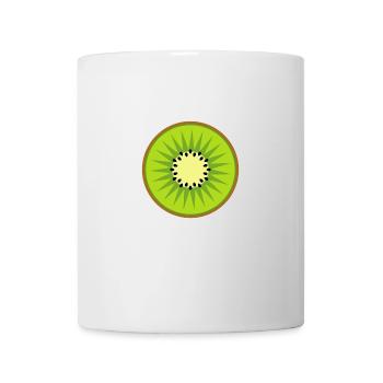 kiwi - Tasse - Weiß - Vorne