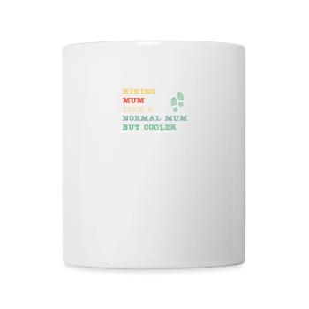 Hiking Mum - like a normal Mum but cooler - Tasse - Weiß - Vorne