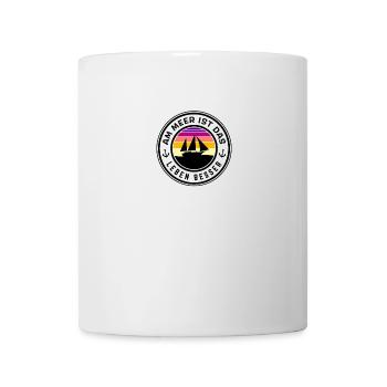 Am Meer ist das leben besser - Tasse - Weiß - Vorne