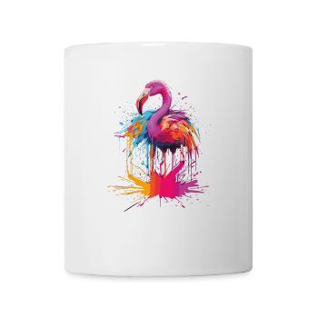 Flamingo - Tasse - Weiß - Vorne