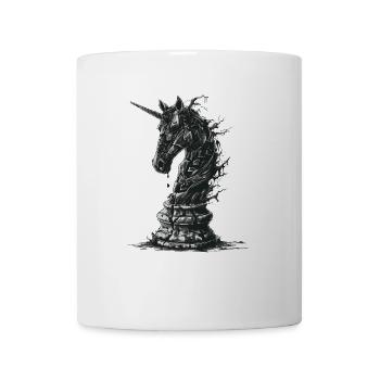 Springer Schach Pferd - Tasse - Weiß - Vorne