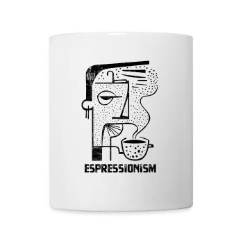Espressionism - Espresso - Drinking Coffee - Mug - white - Front