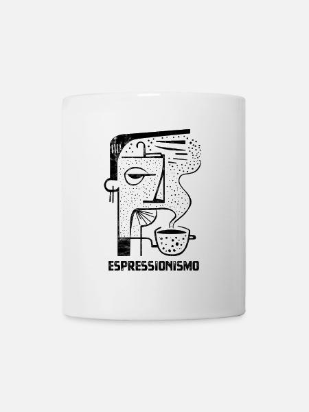 Espressionismo - Espresso - Kaffee trinken - Tasse - Weiß