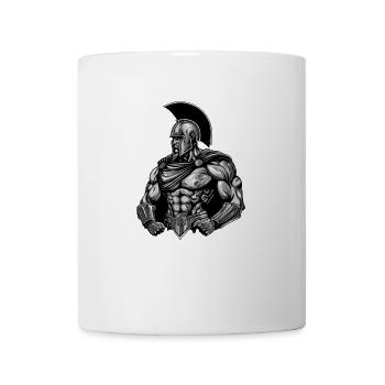 Spartan Gladiateur Muscles Sparte - Mug blanc - blanc - Devant