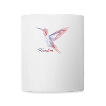 Freedom Peace Bird Peace Freedom - Mug - white - Front