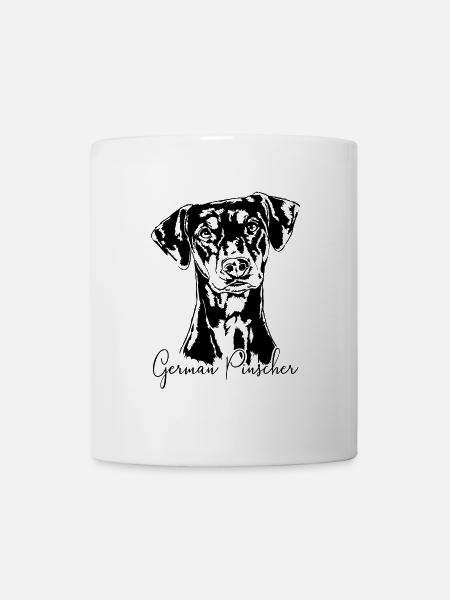 GERMAN PINSCHER Wilsigns Dog Dog - Mug - white