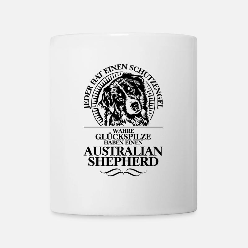 AUSTRALIAN SHEPHERD Schutzengel Hunde Wilsigns - Tasse - Weiß