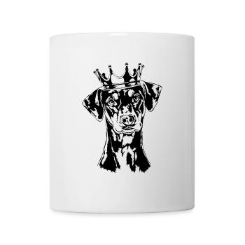 GERMAN PINSCHER Krone Dogs Dog Wilsigns - Mug - white - Front
