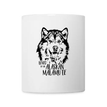 ALASKAN MALAMUTE aimé par Alaskan Malamute Dogs - Mug blanc - blanc - Devant