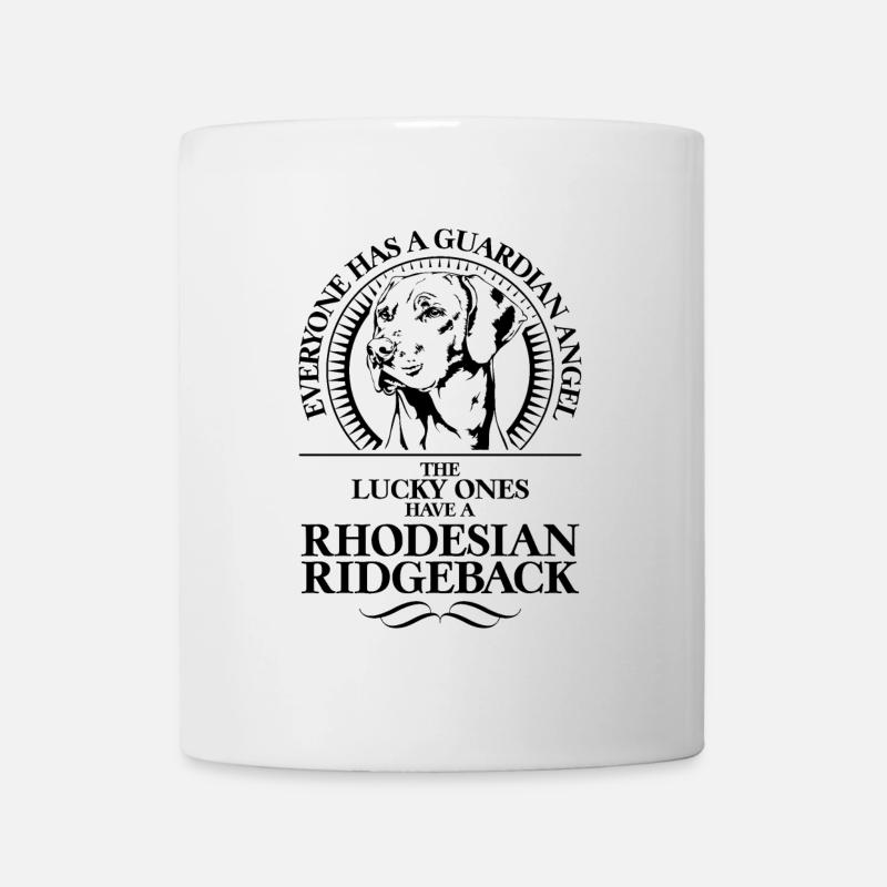 RHODESIAN RIDGEBACK Guardian Angel Hunde Wilsigns - Tasse - Weiß