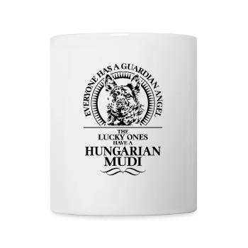 HONGROIS MUDI Ange gardien disant Wilsigns - Mug blanc - blanc - Devant