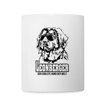 LEONBERGER coolster Hund Hundespruch Hunde - Tasse - Weiß - Vorne