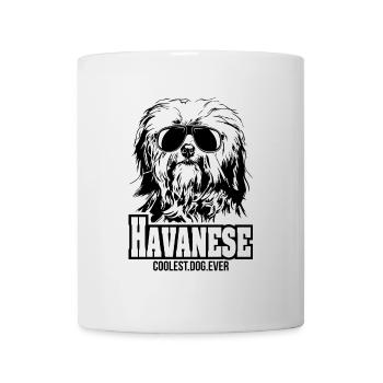 HAVANESE chien le plus cool de tous les temps Chien disant chien chien - Mug blanc - blanc - Devant
