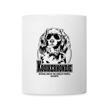 KOOIKERHONDJE les chiens les plus cool disent Wilsigns - Mug blanc - blanc - Devant