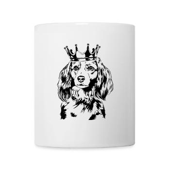 KOOIKERHONDJE Crown Dog Chiens Wilsigns - Mug blanc - blanc - Devant