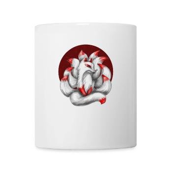 Nine-tailed fox - Mug - white - Front