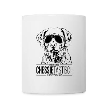 CHESSIETASTISCH Chesapeake Bay Retriever Hunde - Tasse - Weiß - Vorne