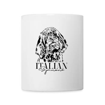 ITALIAN SPINONE Dog Portrait Dog Dogs Wilsigns - Mug - white - Front