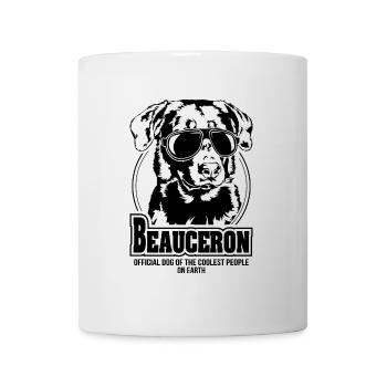 BEAUCERON coolest people Dog Saying Wilsigns - Mug - white - Front