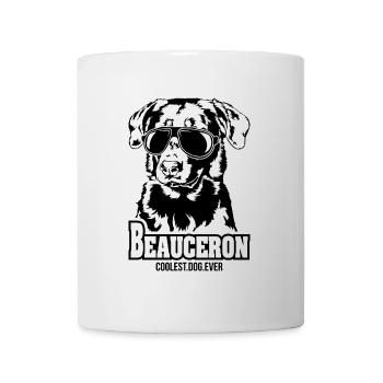BEAUCERON chien le plus cool de tous les temps Chien Dire Wilsigns - Mug blanc - blanc - Devant