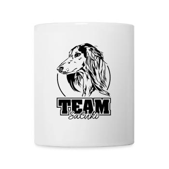 TEAM SALUKI Dogs Dog Sport Greyhound Wilsigns - Mug - white - Front