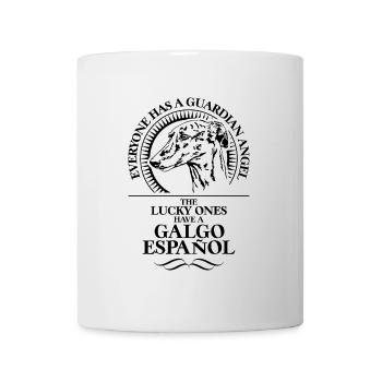 GALGO ESPANOL Ange Gardien Chien Dicton Wilsigns - Mug blanc - blanc - Devant