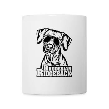 RHODESIAN RIDGEBACK lunettes de soleil fraîches Wilsigns - Mug blanc - blanc - Devant