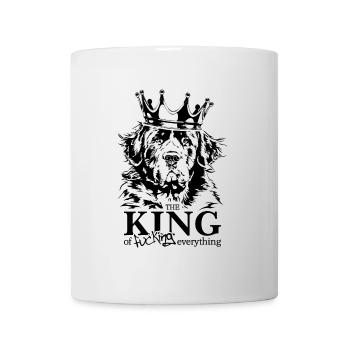 Landseer Roi de tout Chiens Disant - Mug blanc - blanc - Devant
