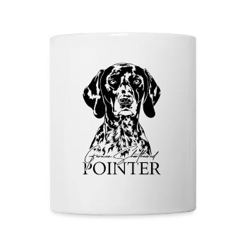 German Shorthaired Pointer Hund Wilsigns Jagdhunde - Tasse - Weiß - Vorne