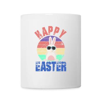 Frohe Ostern - Happy Easter - Osterhase - Tasse - Weiß - Vorne