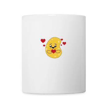 I Love Relation Chips Potato - süße Kartoffel - Tasse - Weiß - Vorne