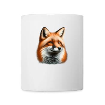 Trippy Polka Dot Fox - Mug - white - Front