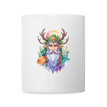 Aquarelles de druide - Mug blanc - blanc - Devant