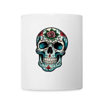 Skull Neo Traditional - Mug - white - Front