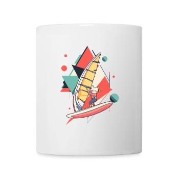 Windsurfing Water sports - Mug - white - Front