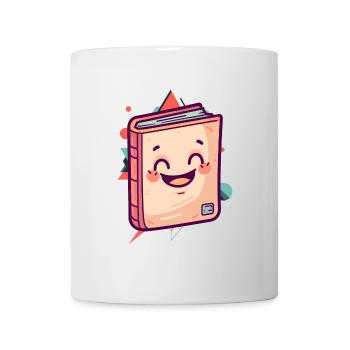 Lesen Buch - Tasse - Weiß - Vorne