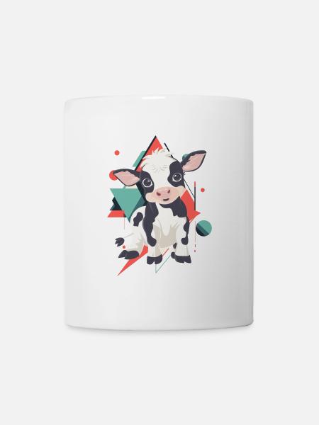 Kuh Rind - Tasse - Weiß