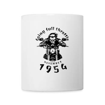 70. Geburtstag Plein régime depuis 11/1954 - Mug blanc - blanc - Devant