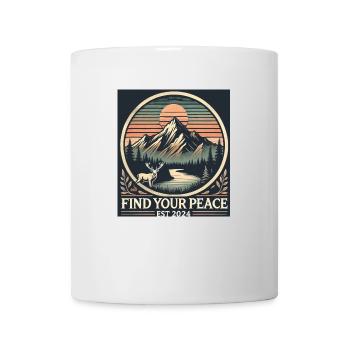 Alps Tranquility - Mug - white - Front