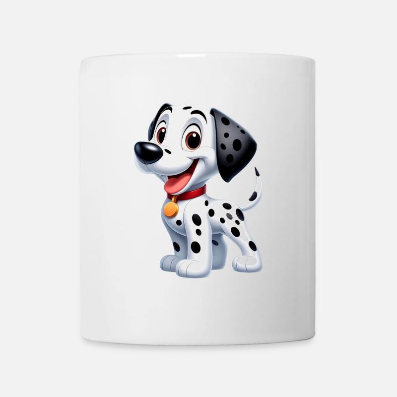 dalmatien 3 - Mug blanc - blanc