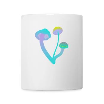 Three little mushrooms - Tasse - Weiß - Vorne